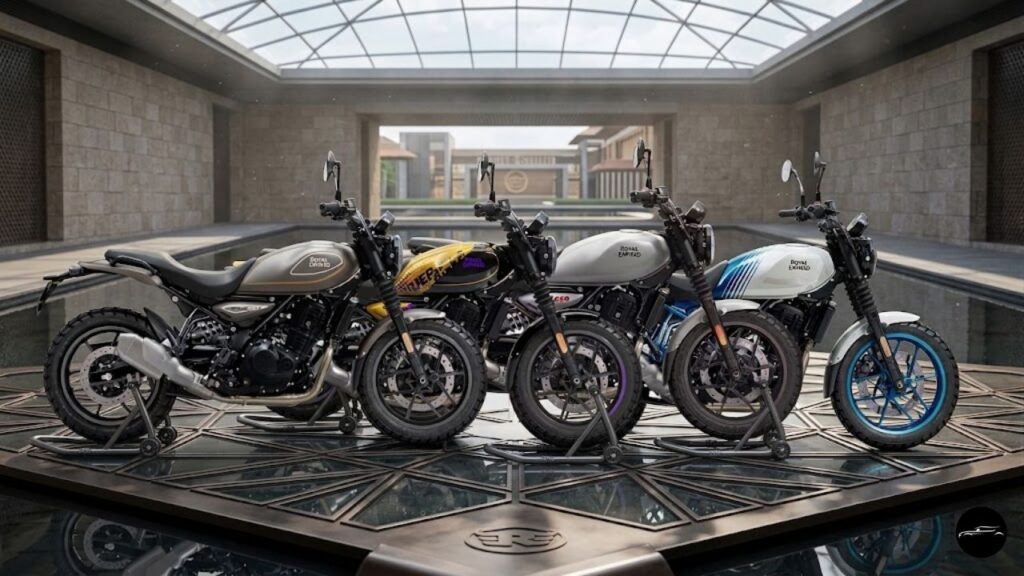 2026 Royal Enfield Guerrilla 450 Design and Colour Options