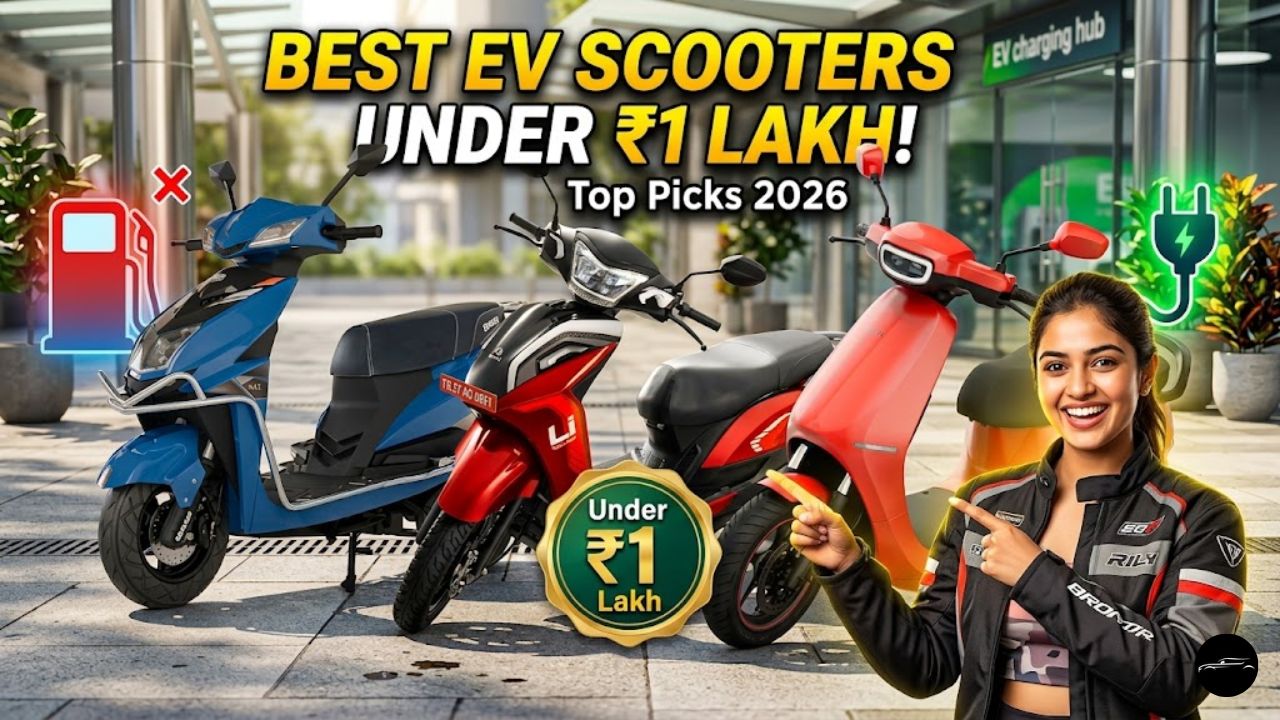Best Electric Scooters Under ₹1 Lakh in India 2026 Complete Guide