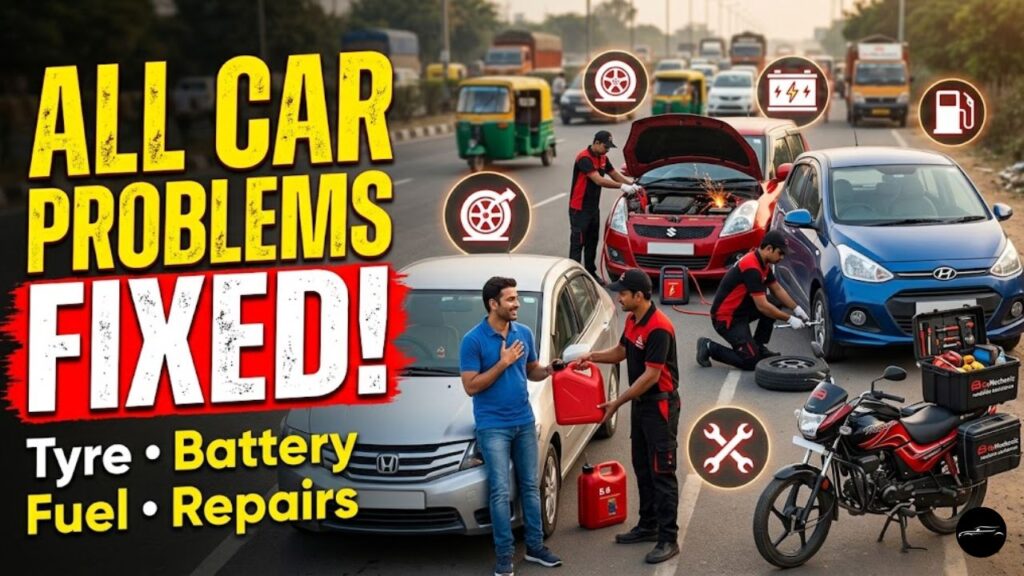 GoMechanic Roadside Services Covered