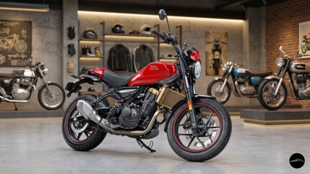 Royal Enfield Guerrilla 450 Apex TFT Console and Technology Features