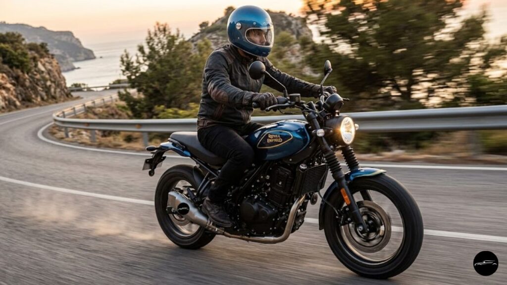 Royal Enfield Guerrilla 450 Apex Tyres and Grip Performance