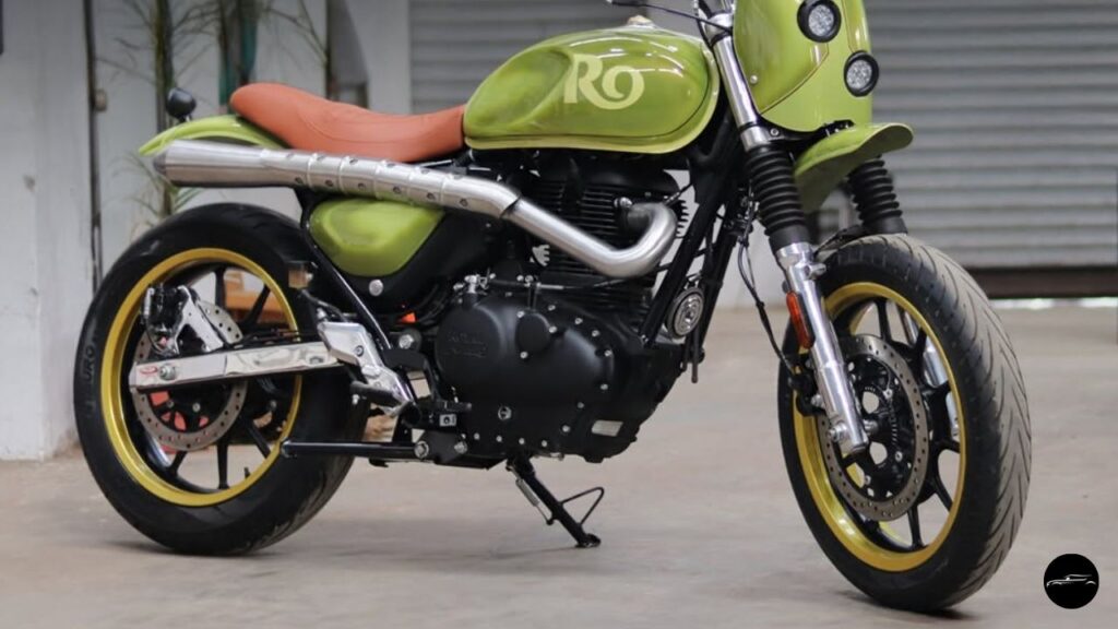 Royal Enfield Hunter 350 Konyak Off-Road Upgrades and Chassis Modifications