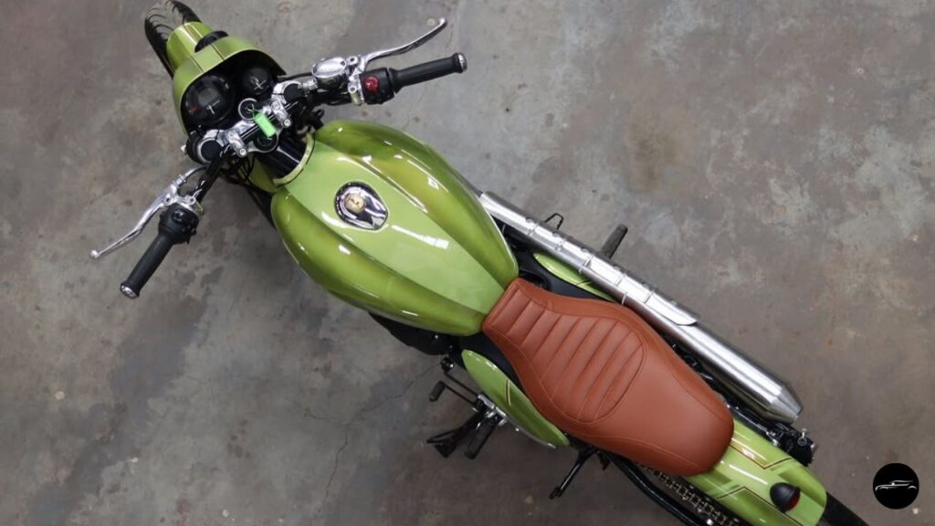 Royal Enfield Hunter 350 Konyak Scrambler Background and Builder