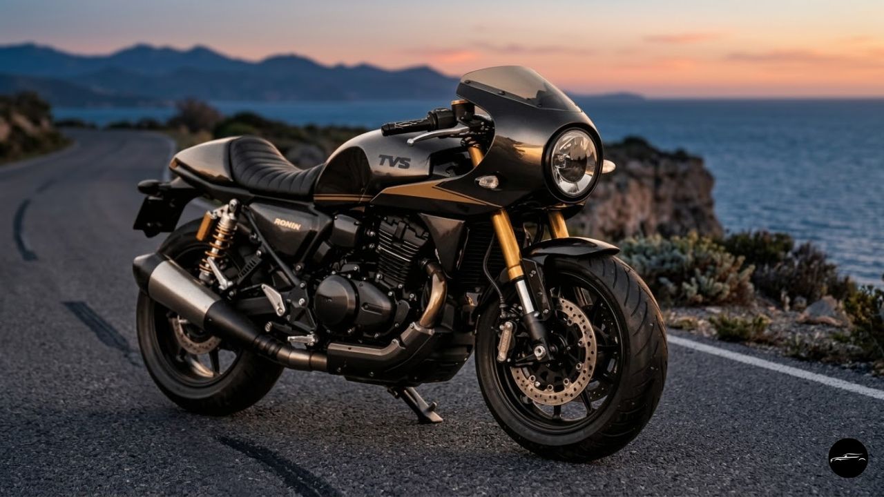 TVS Ronin Cafe Racer Patent Leaked