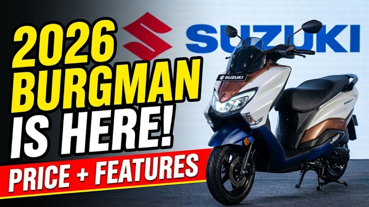 2026 Suzuki Burgman Launched