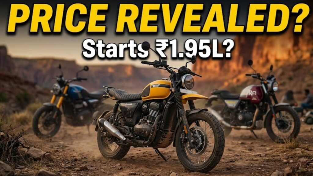 2026 Yezdi Scrambler Expected Price in India
