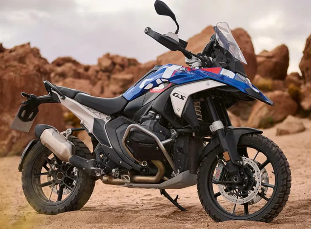 BMW F 450 GS Chassis Suspension and Wheel Setup