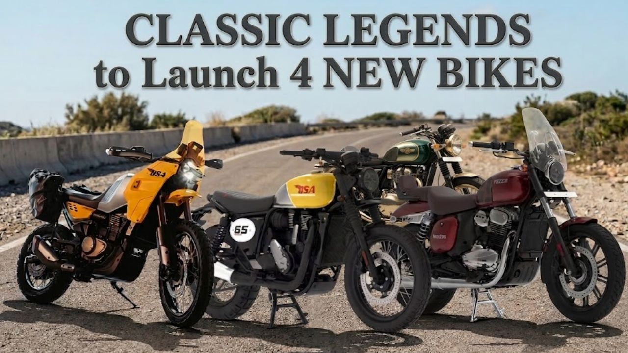 Classic Legends to Launch 4 New Bikes