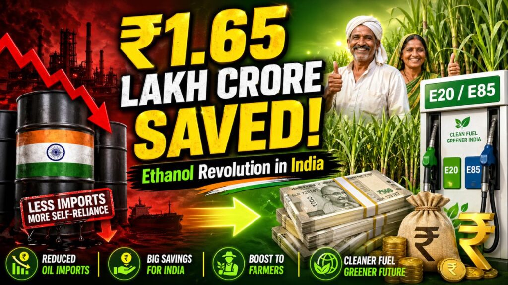 Economic Benefits of Ethanol Blending for India