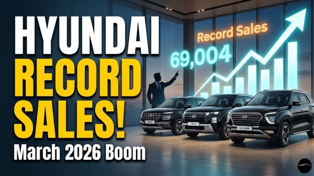 Hyundai Motor India March 2026 Sales