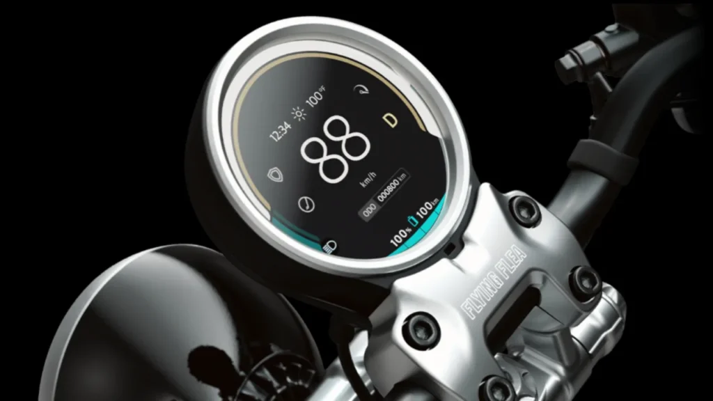 Royal Enfield Flying Flea C6 True-Round Cluster