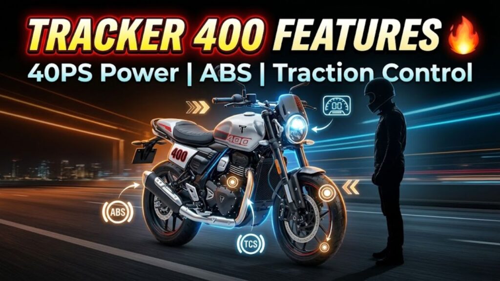 Triumph Tracker 400 Features and Technology