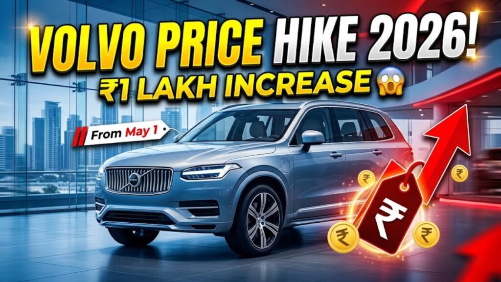 Volvo Car India Price Hike 2026