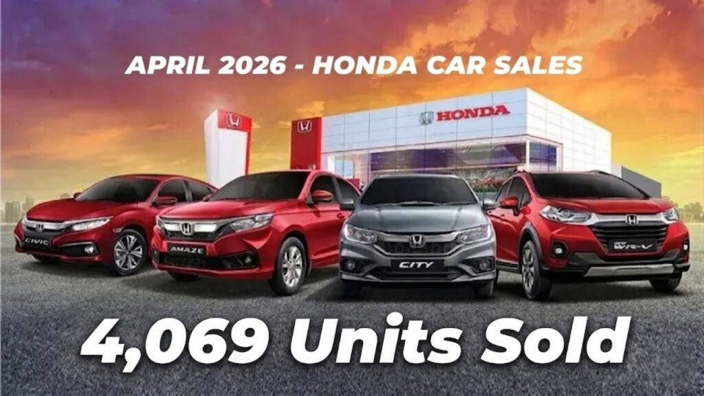 Honda Cars India April 2026 Sales Performance at a Glance