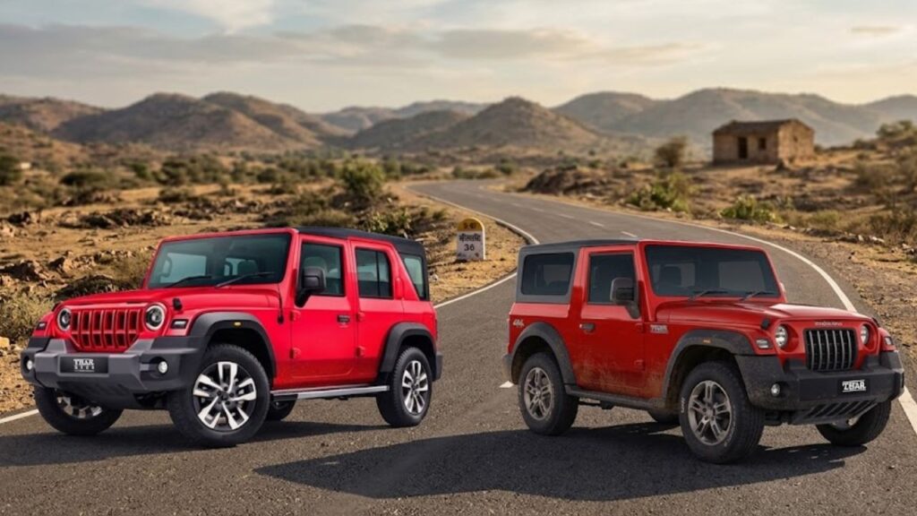 Mahindra Thar AX and MX3 Variants