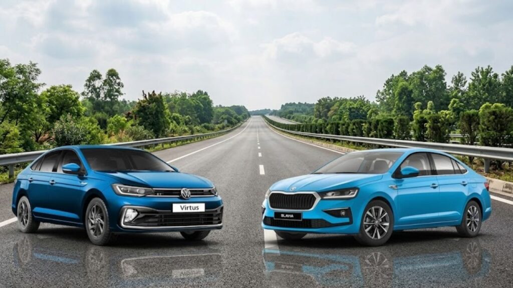 Skoda Slavia and Volkswagen Virtus