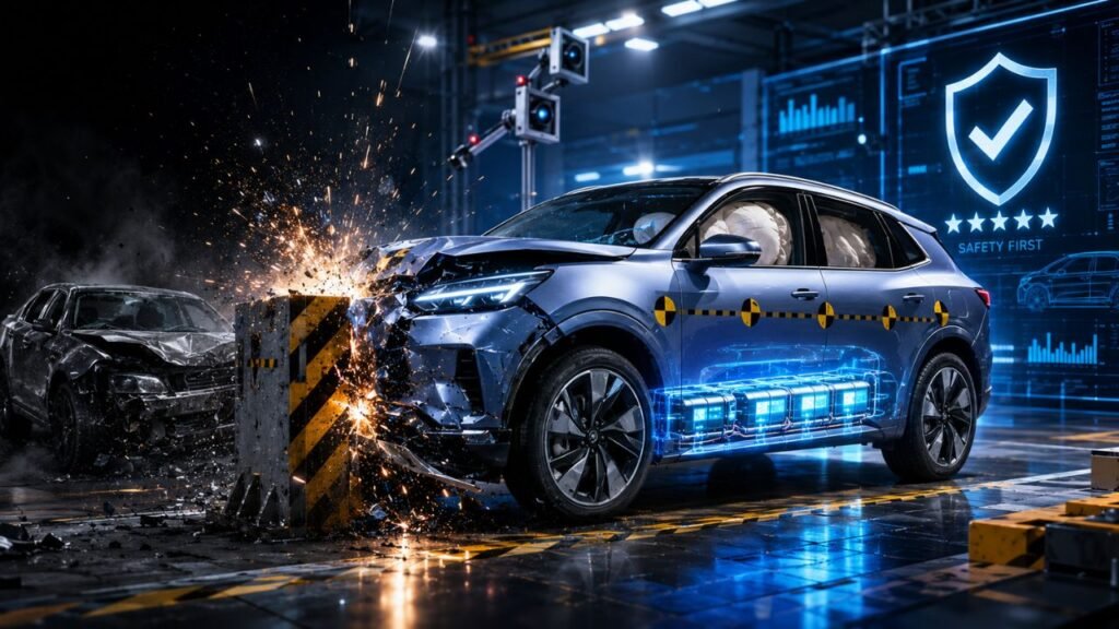 Why EVs Are Performing Better in Crash Tests