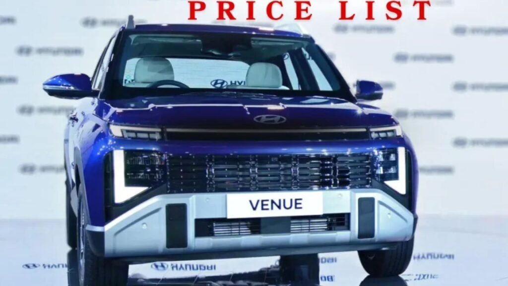 Hyundai Venue Price and Variants in 2026