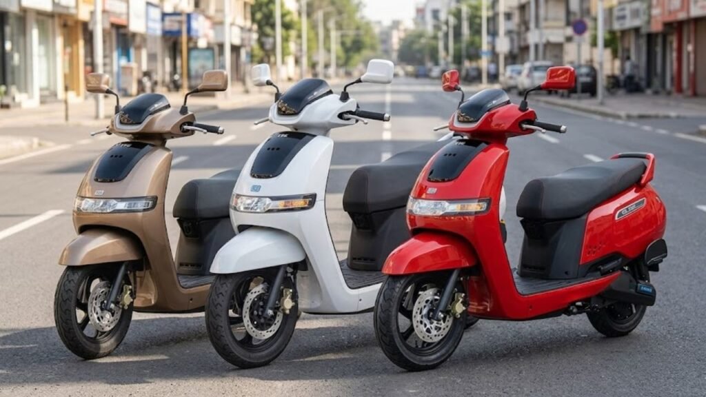 TVS EV Scooter Sales Cross 10 Lakh Units in India