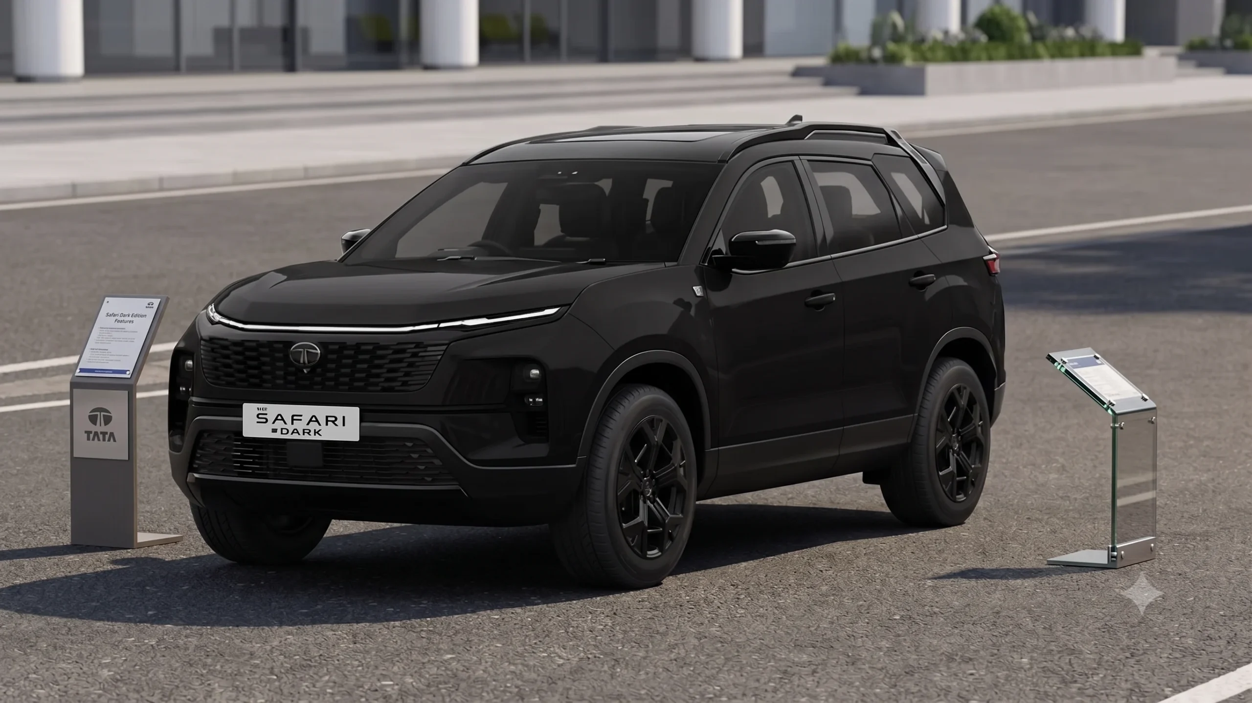 Tata Harrier and Safari Stealth Edition Get New Petrol Engine Check Price